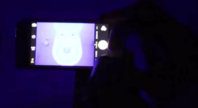 uso la luz uv con el celular