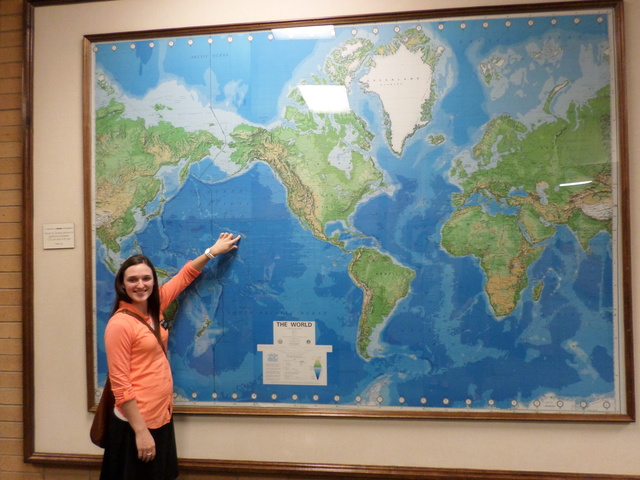 My sister, Alaina, left on her LDS mission.