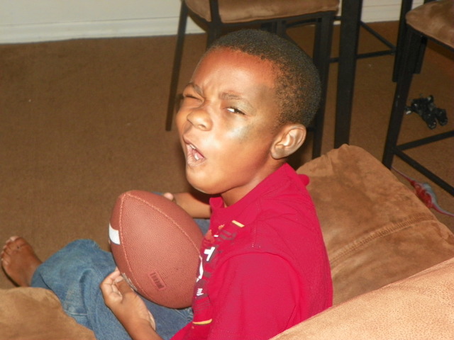 My family adopted a 9 day old foster baby boy, Ty.