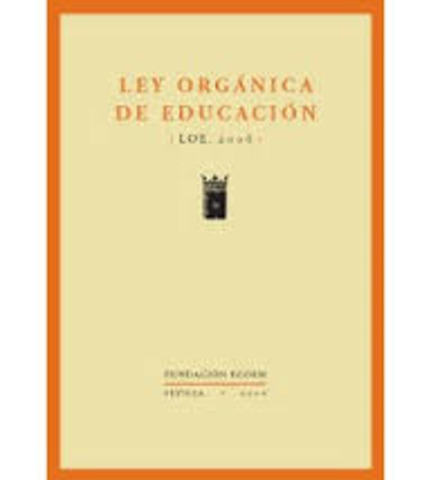 LEY ORGANICA DE EDUCACION PUBLICA