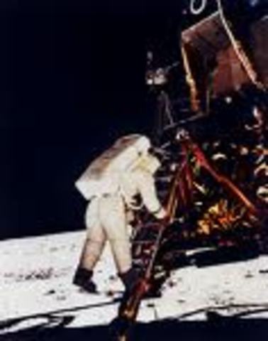 First manned lunar Landing