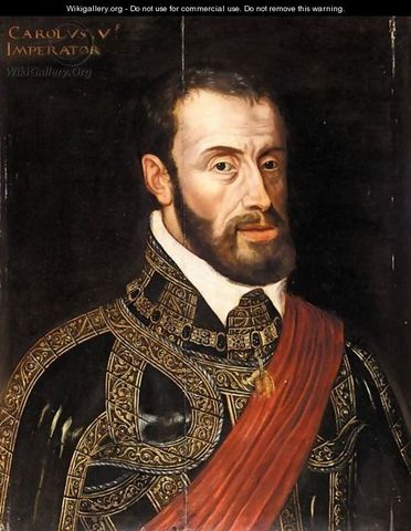 Charles V becomes Spanish king