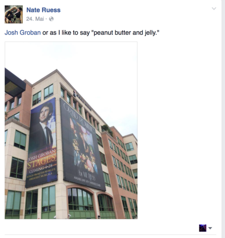 A picture of a billboard for the album was posted on Nate's social media