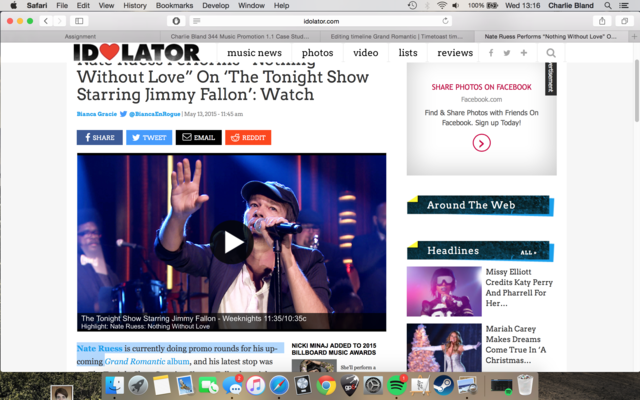 "Nothing Without Love" was performed on Jimmy Fallon