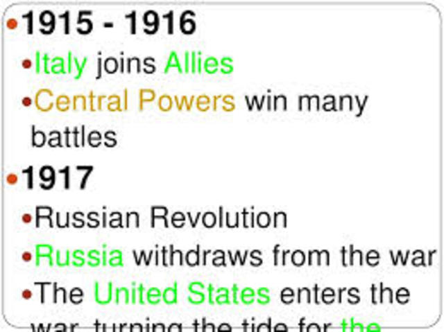 Russia withdraws from war