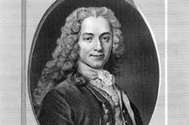 Nascita di Voltaire