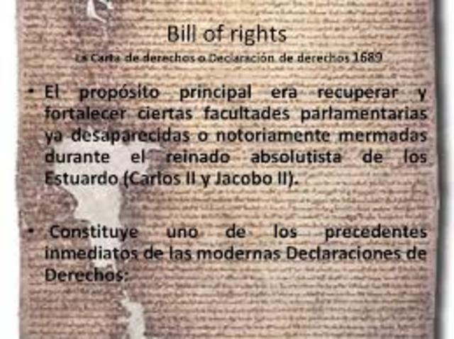 La carta de petición (petition of Right)