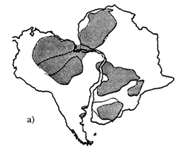 Primeros pensamientos sobre la deriva continental