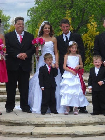 My mom and dads wedding