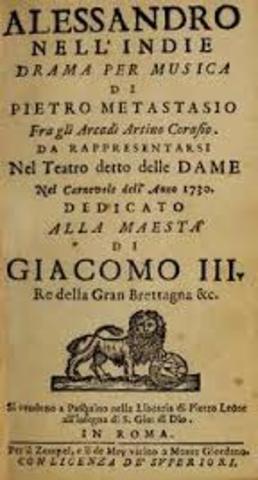 Alessandro nell’Indie