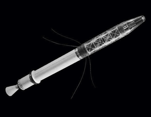 Explorer 1 launched. This was the first U.S. satellite to orbit the Earth.