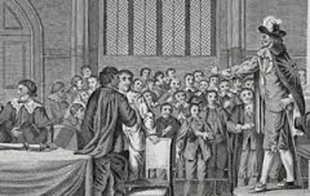 Charles is forced to summon Parliament because his raise in taxes