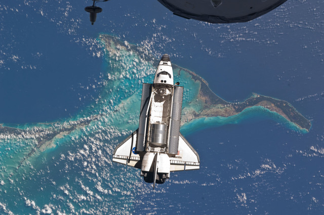 First Of NASA's Reusable Space Shuttles Launches
