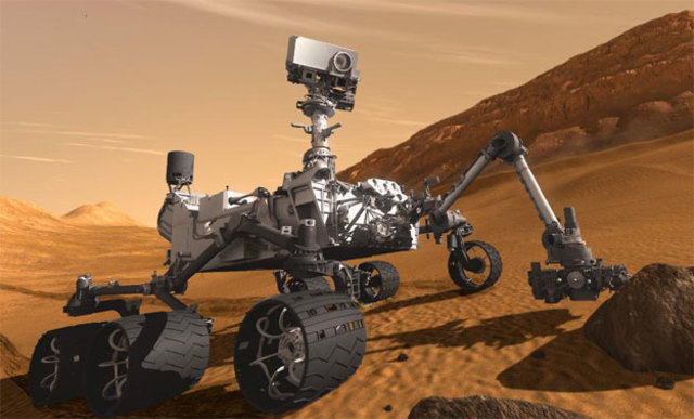 First spacecraft landed on mars.