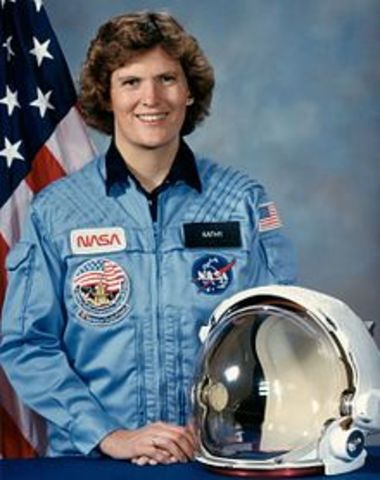 First Woman to Walk in Space
