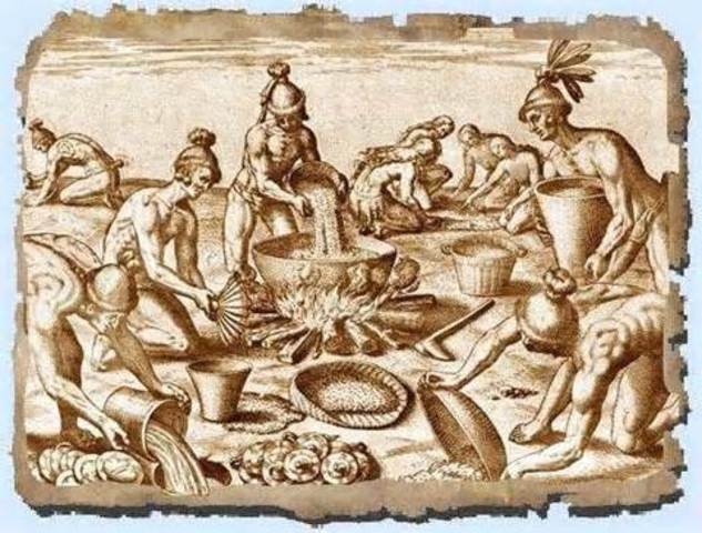 Help comes from the local Indians