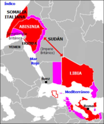 Italia anexiona a Libia
