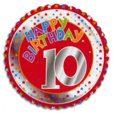 My 10th Birthday