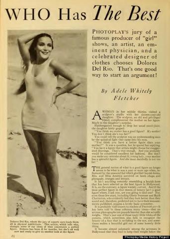 1930s-1940s Wartime Body Image