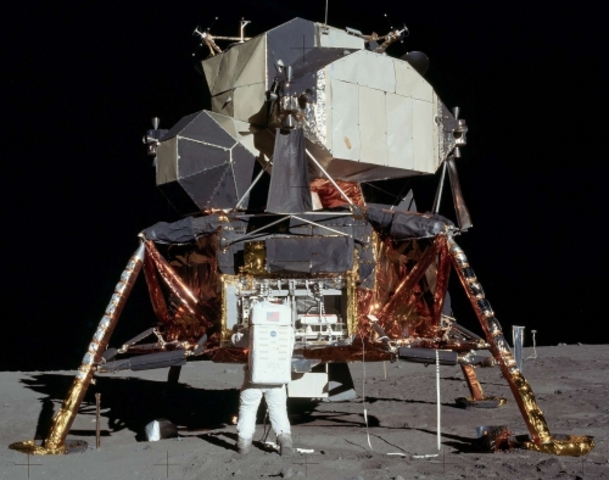 first manned lunar rover