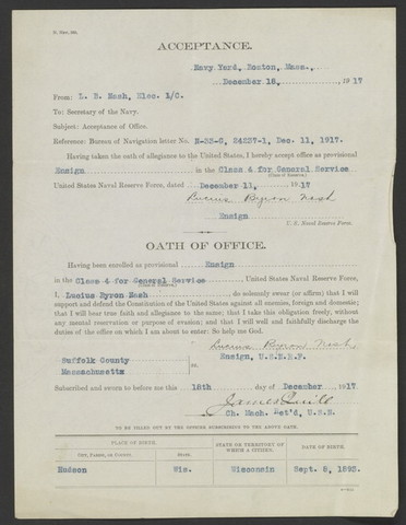 Lucius Naval Reserve