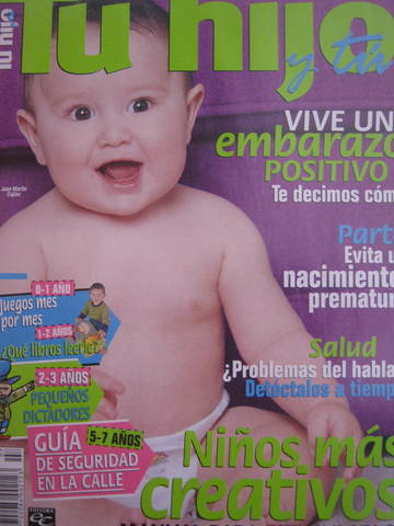 I appeared in a Magazine when I was a baby!