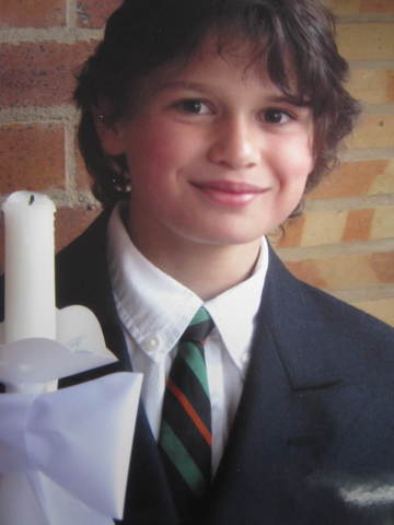 I did my first communion!