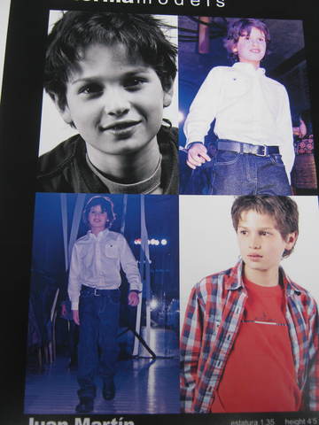 I started modelling when I was 9