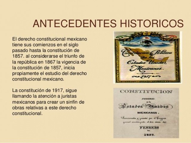 Constitución de 1917 (antecedentes)