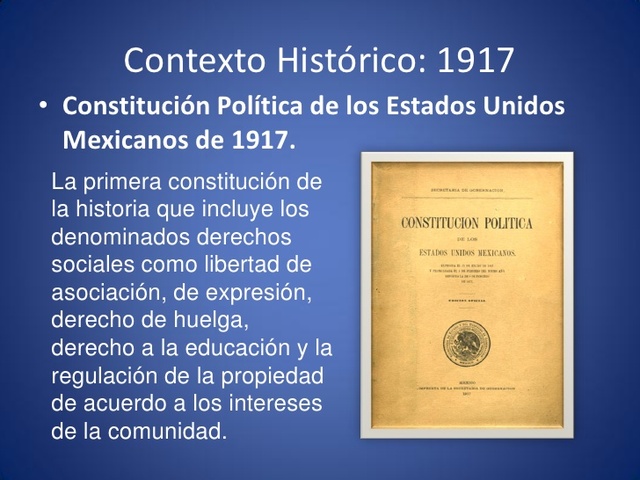 Constitución de 1917