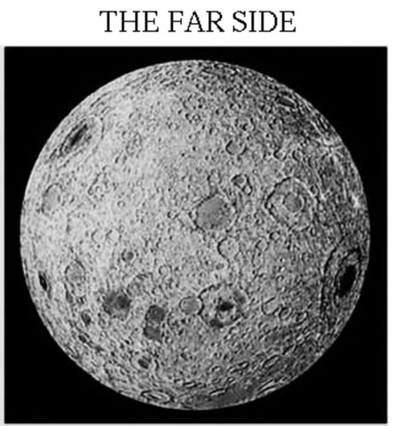 Photos of the far side of the moon
