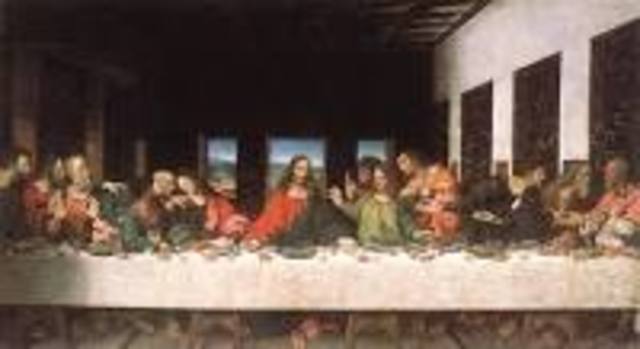 leonardo da vinci painted the last supper