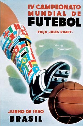 Brazil, fourth World Cup. Uruguay wins for the second time World Cup