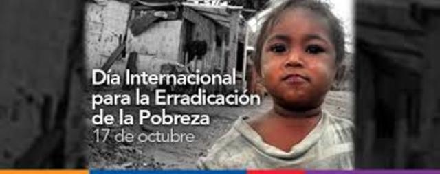 Se declara el 17 de octubre como “Día Internacional para la erradicación de la pobreza