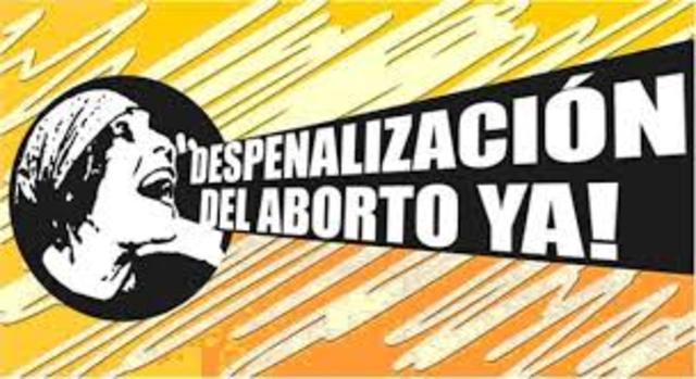 despenalización del aborto, hecho nacional sobre la participación de la mujer en la política