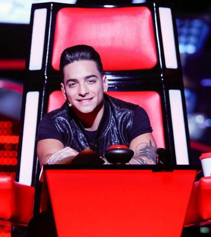 Maluma in 2014 and 2015 served as judge and coach The Voice Kids.