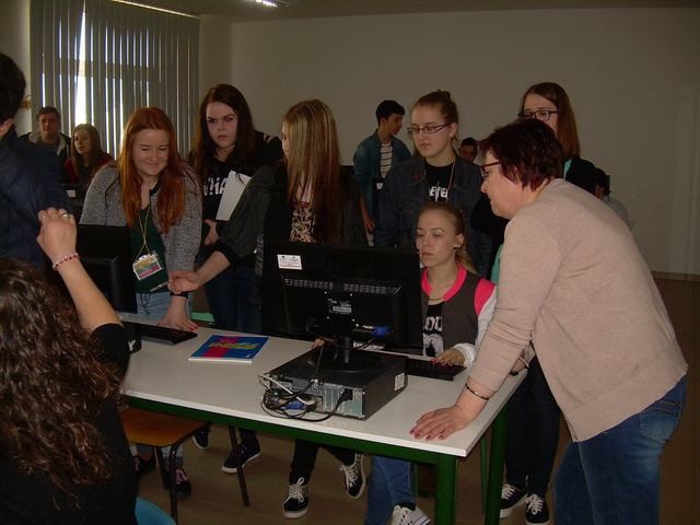 Pirmąją diena dirbome Italijoje