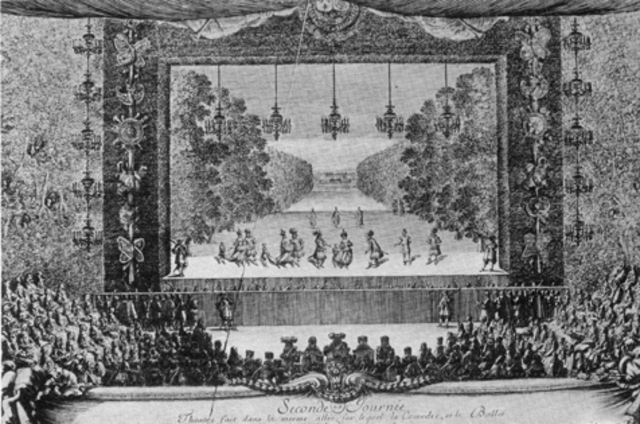 Estructura francesa del ballet de cour