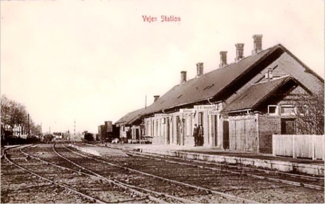 Jernbanen kom til Vejen