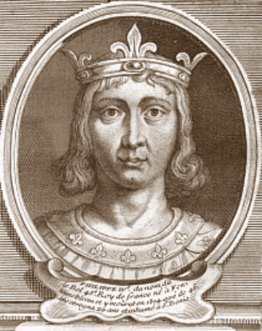 Avènement de Philippe IV le Bel