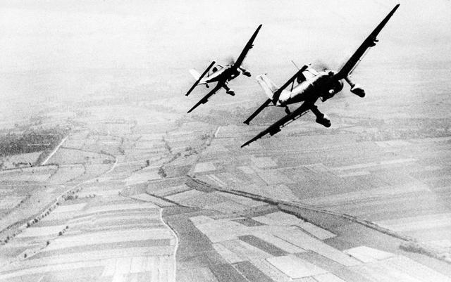 British Royal Air Force attacks the German Navy