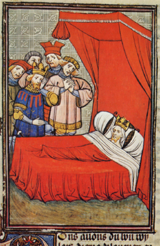 Avènement de Louis X le Hutin