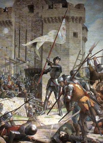 Jeanne d'Arc délivre Orléans