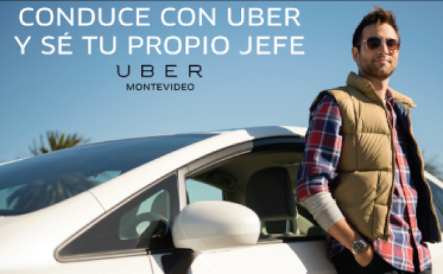 Uber empezó la búsqueda de choferes en Uruguay
