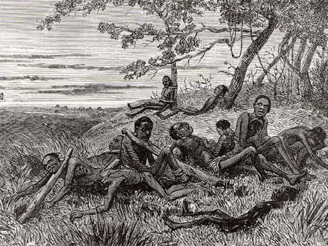 Slaves were shipped among the Middle Passage of the Triangular Trade Route.