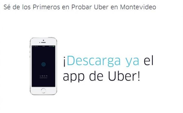 Ya está disponible la aplicación Uber para Montevideo
