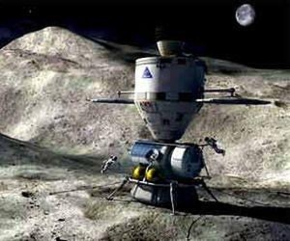 The Landing On Asteroid