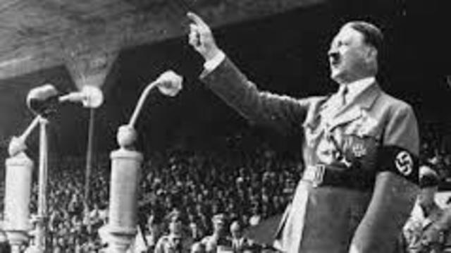 Hitler becomes the Dictator of Germany