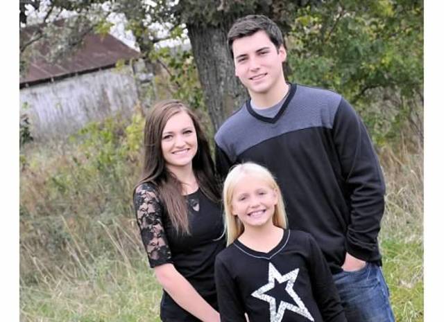 getting our picture taken