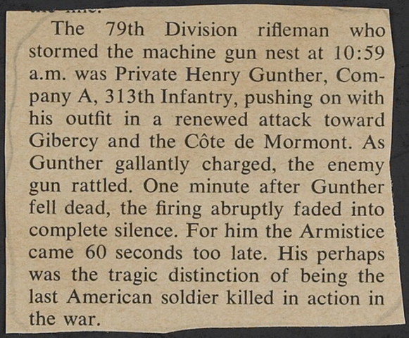 The death of the last american